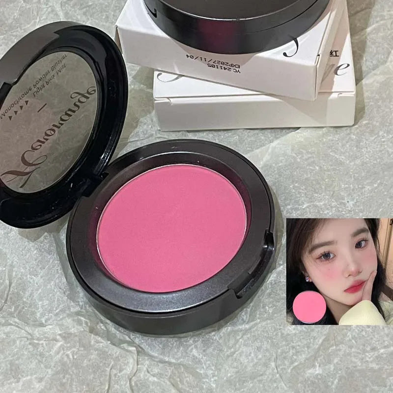 Herorange Single Blush Low Saturation Matte Finish Dual Use Blush Contour for Daily Bare Face Makeup - AliExpress 66