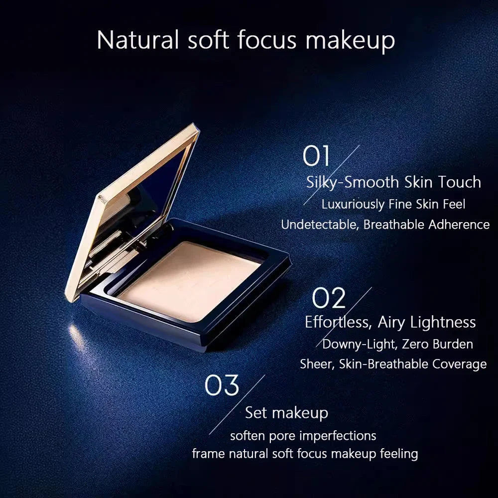Waterproof Oil-Control Long-Lasting Face Powder with Puff - Makeup Setting Powder for Facial Foundation Cosmetics - AliExpress 66