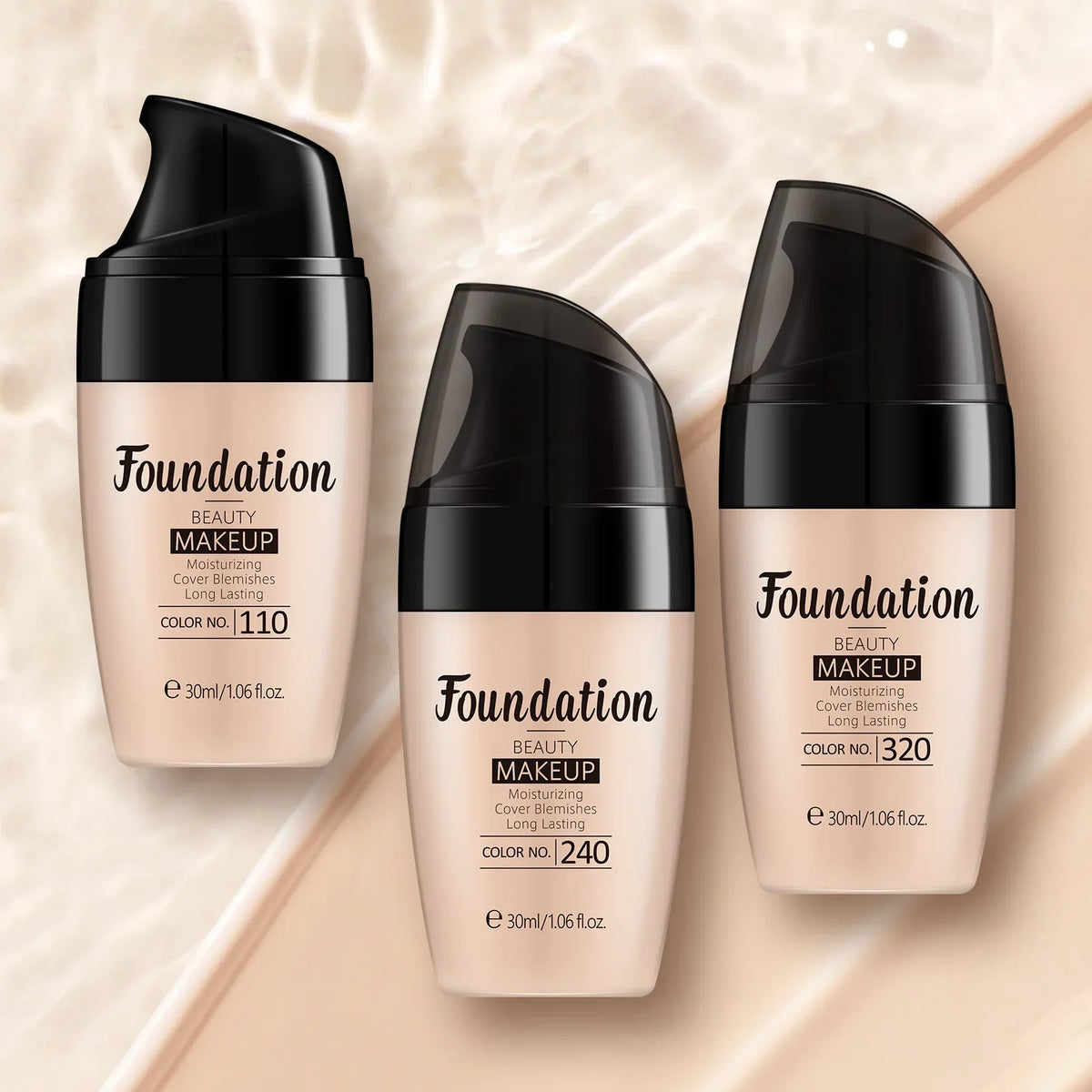 LAIKOU Long-Lasting Liquid Foundation Cream Waterproof Concealer Professional Matte Face Makeup Even Skin Tone Base Cosmetics - AliExpress 66