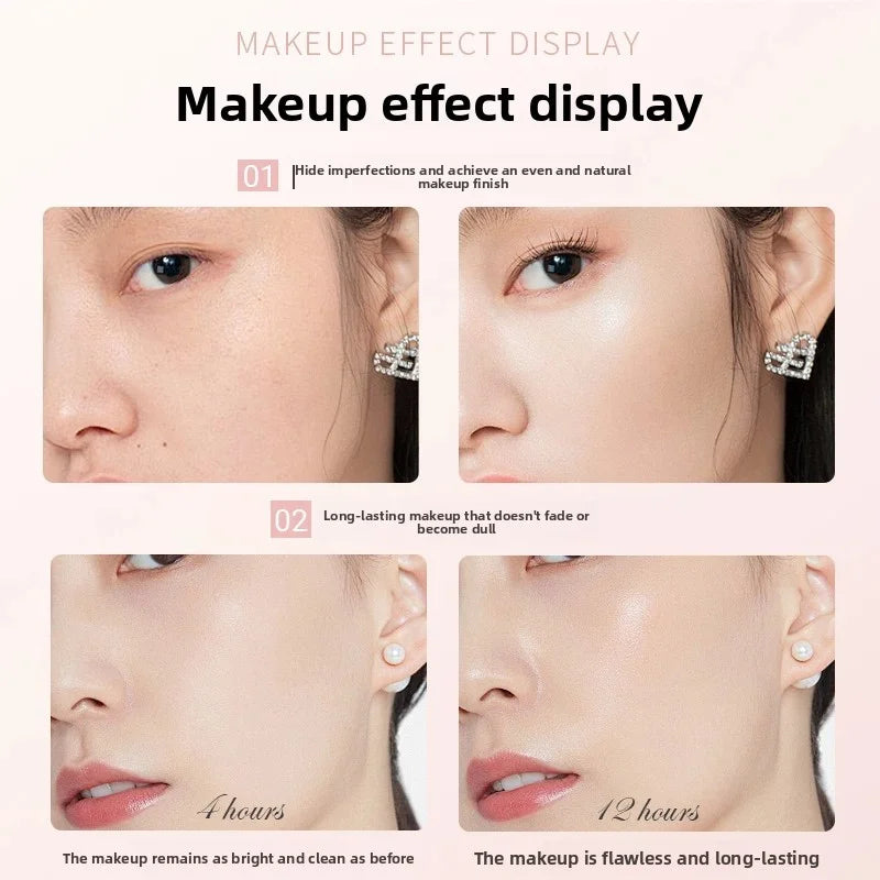 Dewy Glow Foundation Stick | Lightweight Cream Texture, Long-Lasting, Quick Apply, Natural Flawless Skin - AliExpress 66