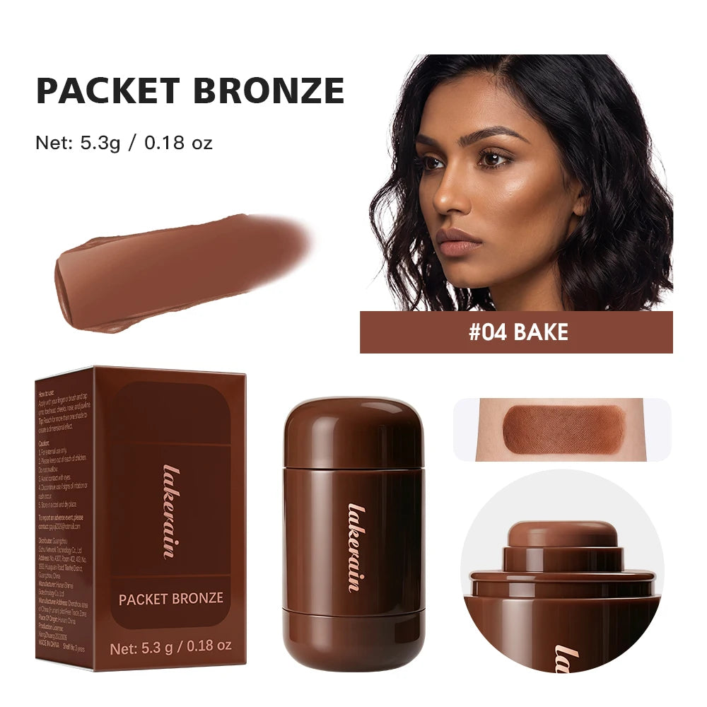 Cream Bronzer Stick Portable Creamy Light Non Sticky Texture Easy Blend For Face Contour Shaping Bronzing Makeup - AliExpress 66