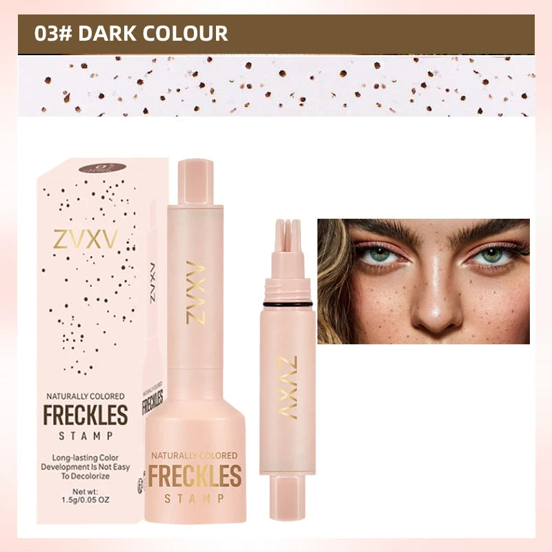 Freckle Stamp Pen French Face Makeup Natural Simulation Lasting Waterproof Does Not Fade Medium Brown Tint Freckle Pen For Women - AliExpress 66