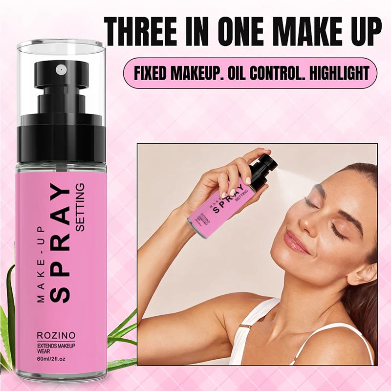 Lasting for 24 Hours Setting Spray, -Control Lasting Makeup Natural Matte Fresh Quick-Drying Waterproof, Set up Spray 60ml