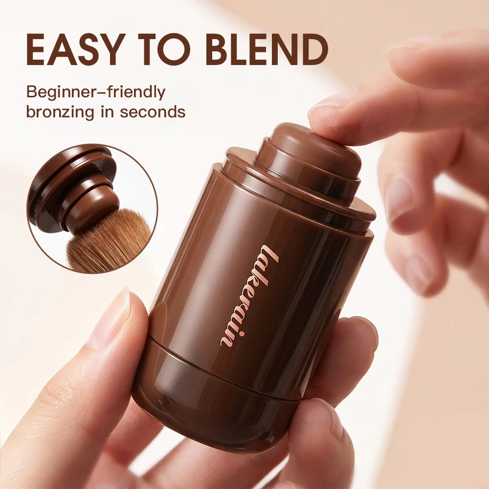 Lakerain Bronze Contour Stick Long-lasting Natural Makeup Finish Create Dimensional Effect Hydrates Smooths Skin Contour Stick - AliExpress 66