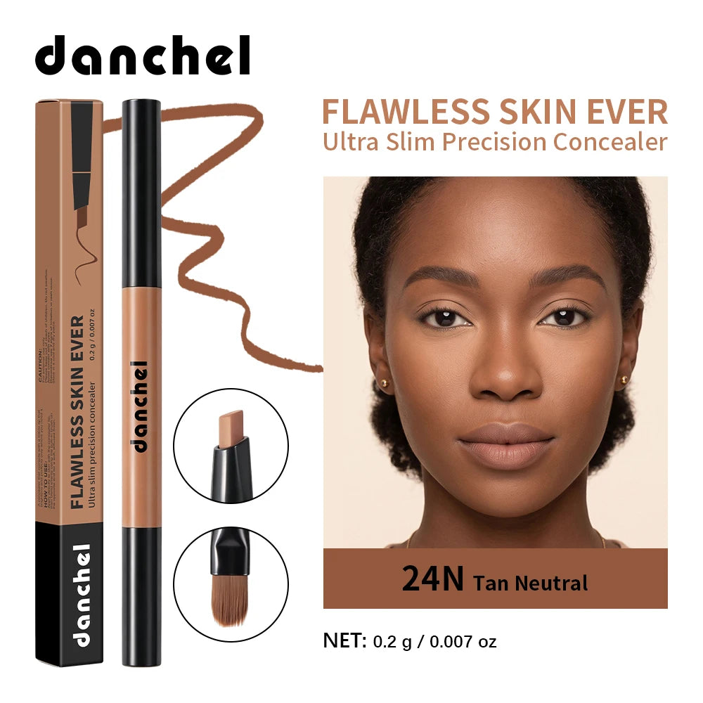 Flawless Skin Ever Dual?End Concealer Pen 8 Shades Full Coverage Long Lasting Blendable Face Concealer Makeup with Brush - AliExpress 66