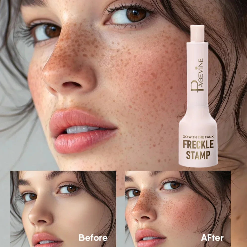 Fake Freckles Pen Waterproof Smudge Proof Fast Dry Freckle Stamp Tool Long Lasting Non Fade Five Point Dot Spot Stick - AliExpress 66