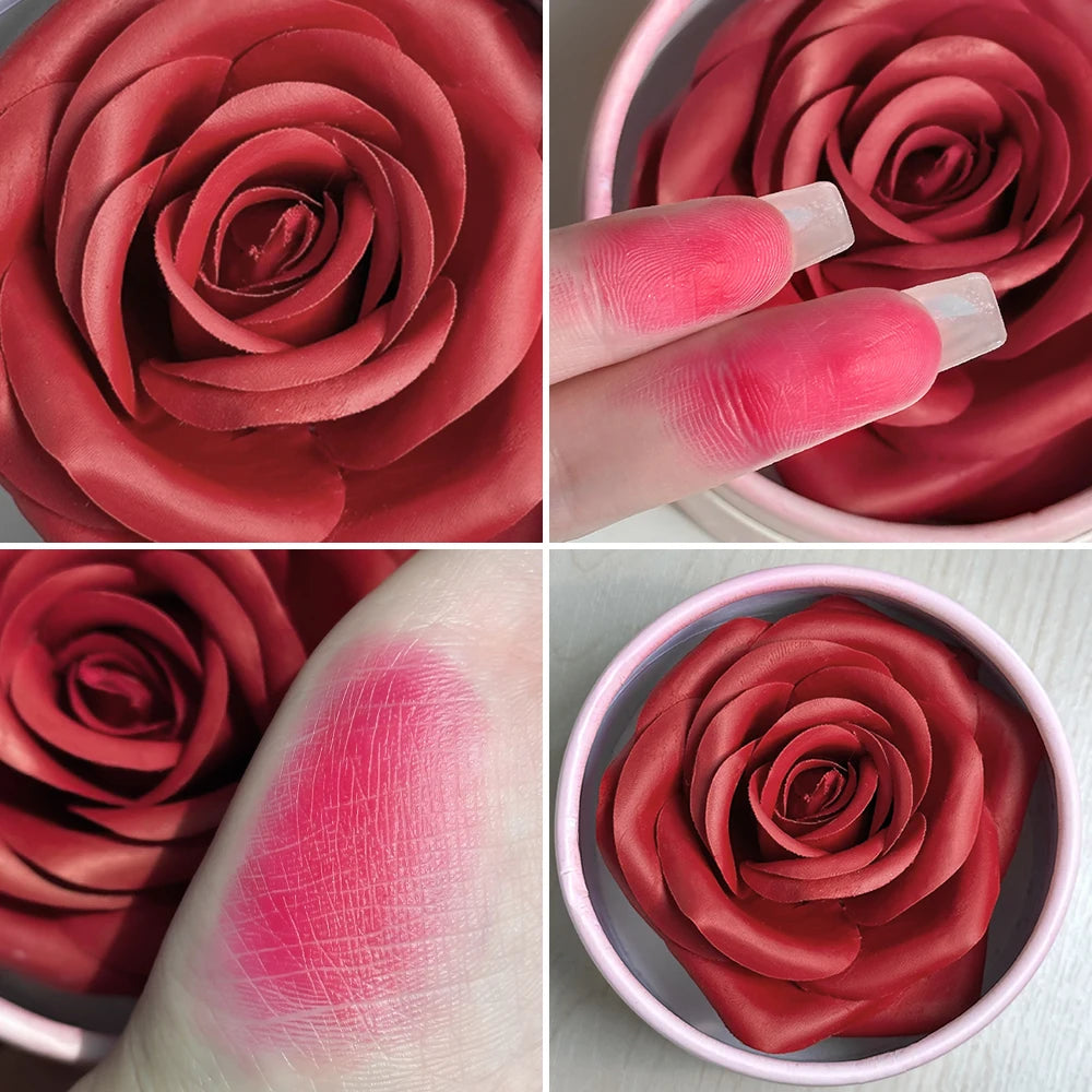 Single Color Matte Petal Blush Palette Highgloss Contouring Cream Contour Makeup Rouge for Women Beauty Cosmetics Makeup Palette - AliExpress 66