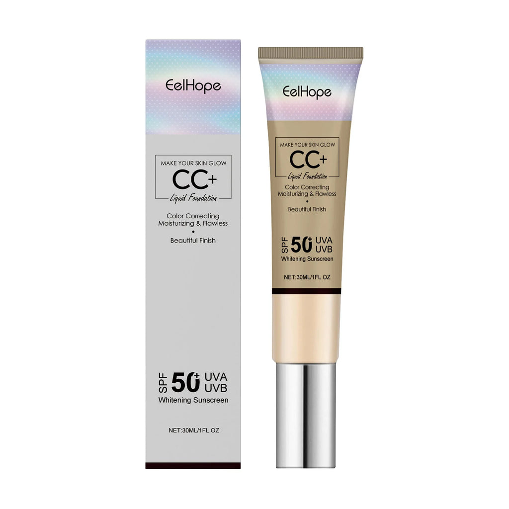 Flawless CC Cream Long Lasting Smoothing Covering Blemishes Ance Breathable Lightweight Moisturizing Brightening 50SPF Sunscreen - AliExpress 66