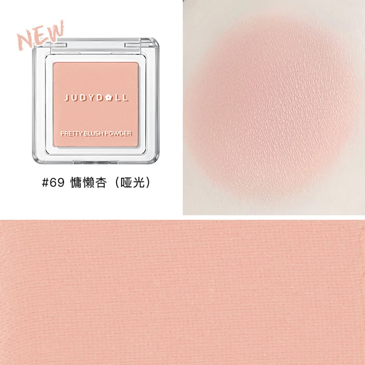 Judydoll Monochrome Blush Portable Silky Cream Multipurpose Blusher Long Lasting Nude Natural Brighten Skin Tone Makeup Cosmetic - AliExpress 66