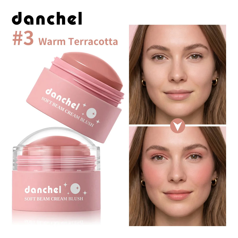Soft Cream Blush Makeup Long-Wearing Smooth Creamy Texture Pigmented Multi-Use Blushes for Cheek Lips Eyes Cosmetics Natural Fin - AliExpress 66