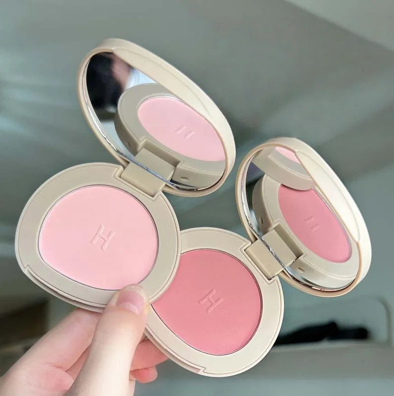 Monokrom Kalis Air Panjang Tahan Lama Plat Peach Orange Kabus Lembut Matte Semulajadi Blush Matte for Semulajadi Rouge - AliExpress 66