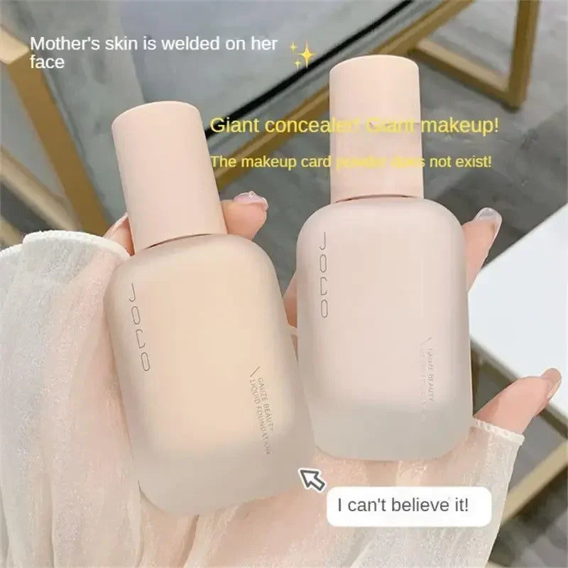 40ml Matte Liquid Foundation Full Coverage Brighten Waterproof Oil Control Natural BB Cream Concealer Base Makeup Cosmetics - AliExpress 66