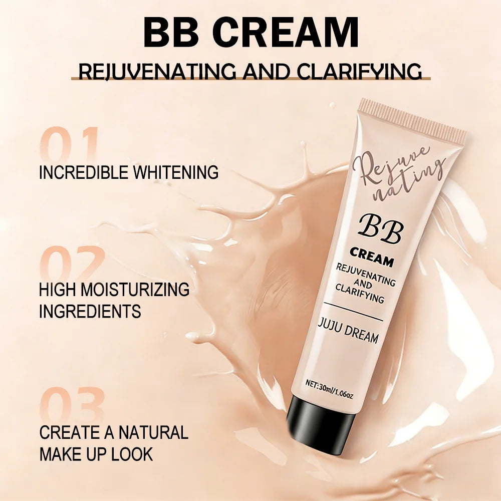Natural Full?Coverage Foundation, Conceal Pores Even Skin Tone Clarifying Facial Makeup Base for Women,Halloween Christmas gift