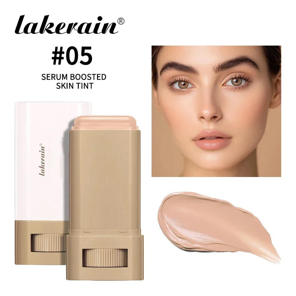 6Color Tinted Foundation Cream Stick Waterproof Lasting Oil-control Cover Acne Makeup Smooth Moisturize Concealer Serum Balm - AliExpress 66