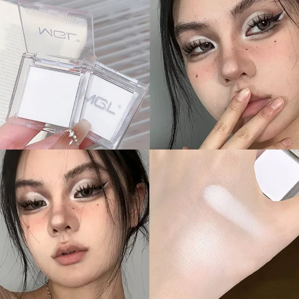 Single Color Highlighter Lying Silkworm Brightening Powder Natural Matte Aegyosal High Gloss Eye Makeup Palette Face Brighten