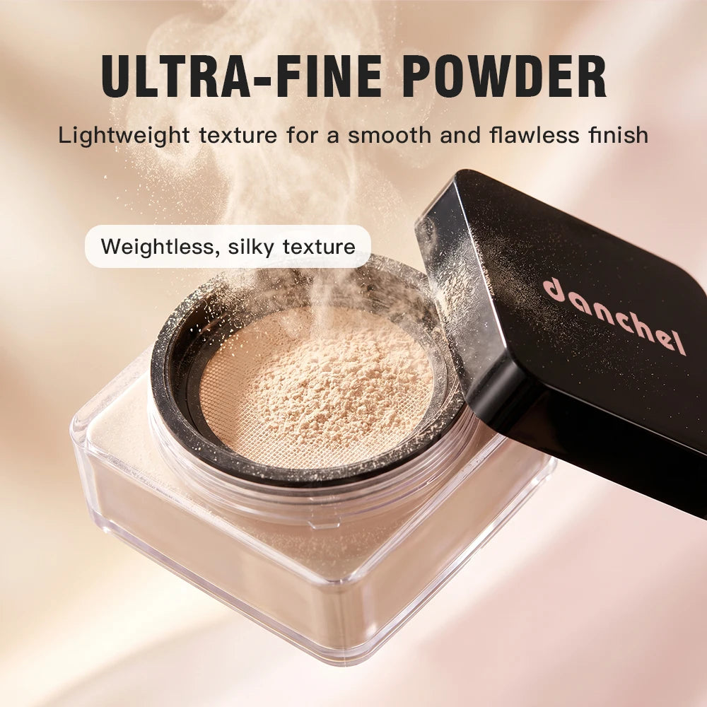 Loose Baking & Setting Powder Oil Control Sweat-proof 18h Long-lasting Wear Blurred Flaws Brighten Even Skin Tone Setting Powder