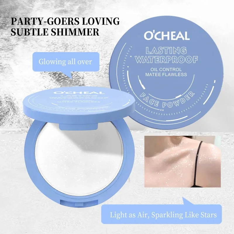 Concealer Setting Powder Compact Multi-Color Natural Drying Oil-Controlling Long-Lasting Waterproof Face Full Coverage Makeup - AliExpress 66