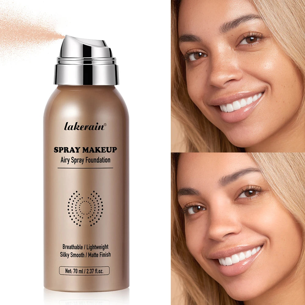 Foundation Spray Waterproof Magic AirbrushSilky Mist Lightweight Long Lasting Oil Control Higt Cover Matte Makeup Base Cosmetics - AliExpress 66
