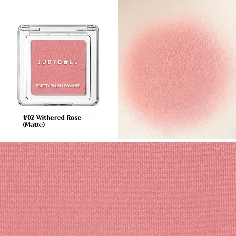 Judydoll Monochrome Blush Portable Silky Cream Multipurpose Blusher Long Lasting Nude Natural Brighten Skin Tone Makeup Cosmetic - AliExpress 66