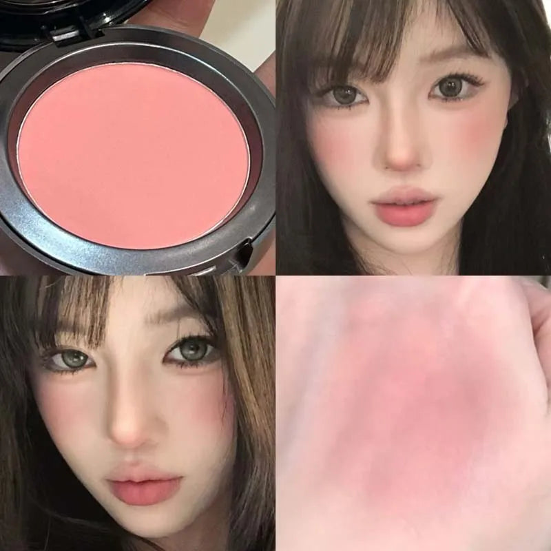 Herorange Single Blush Low Saturation Matte Finish Dual Use Blush Contour for Daily Bare Face Makeup - AliExpress 66