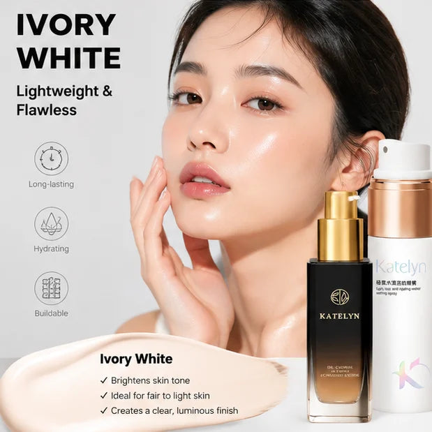 KATELYN Liquid Foundation Stay in Place Long Lasting Concealer Foundation Make-up Oil Control Moisturizing Facial Makeup - AliExpress 66
