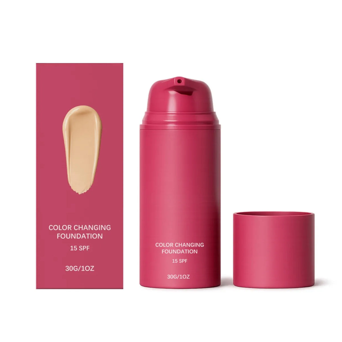 Liquid Foundation SPF 15 Color Changing Concealer Cover Face Blemishes Fine Lines Facial Foundation Natural Beauty Makeup Cream - AliExpress 66