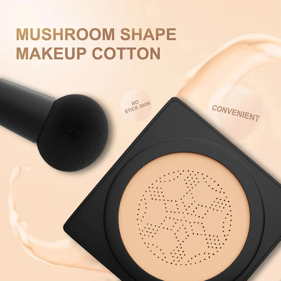 5 Color Magic Foundation Mushroom Head Moisturizing Air Cushion 1PC CC Cream Concealer Waterproof Foundation Base Makeup Gifts - AliExpress 66