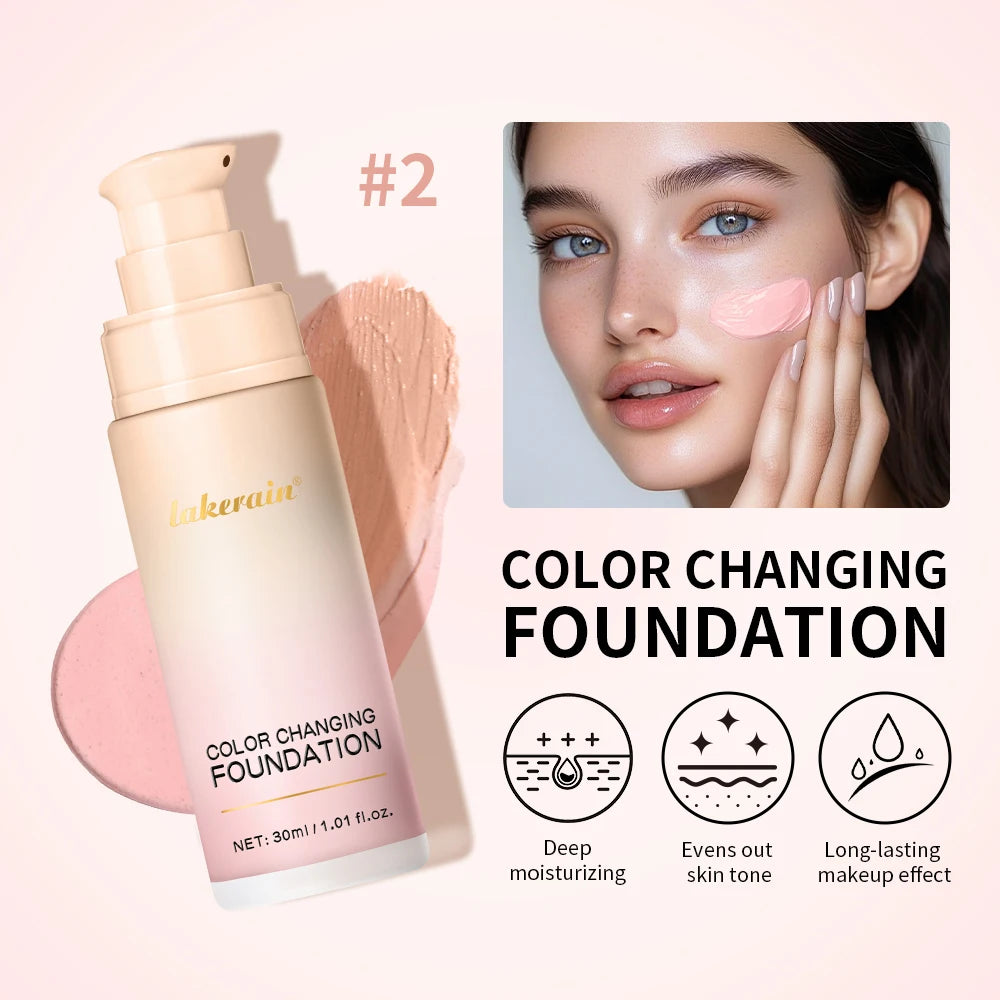 Natural Color-Changing Liquid Foundation 30ml