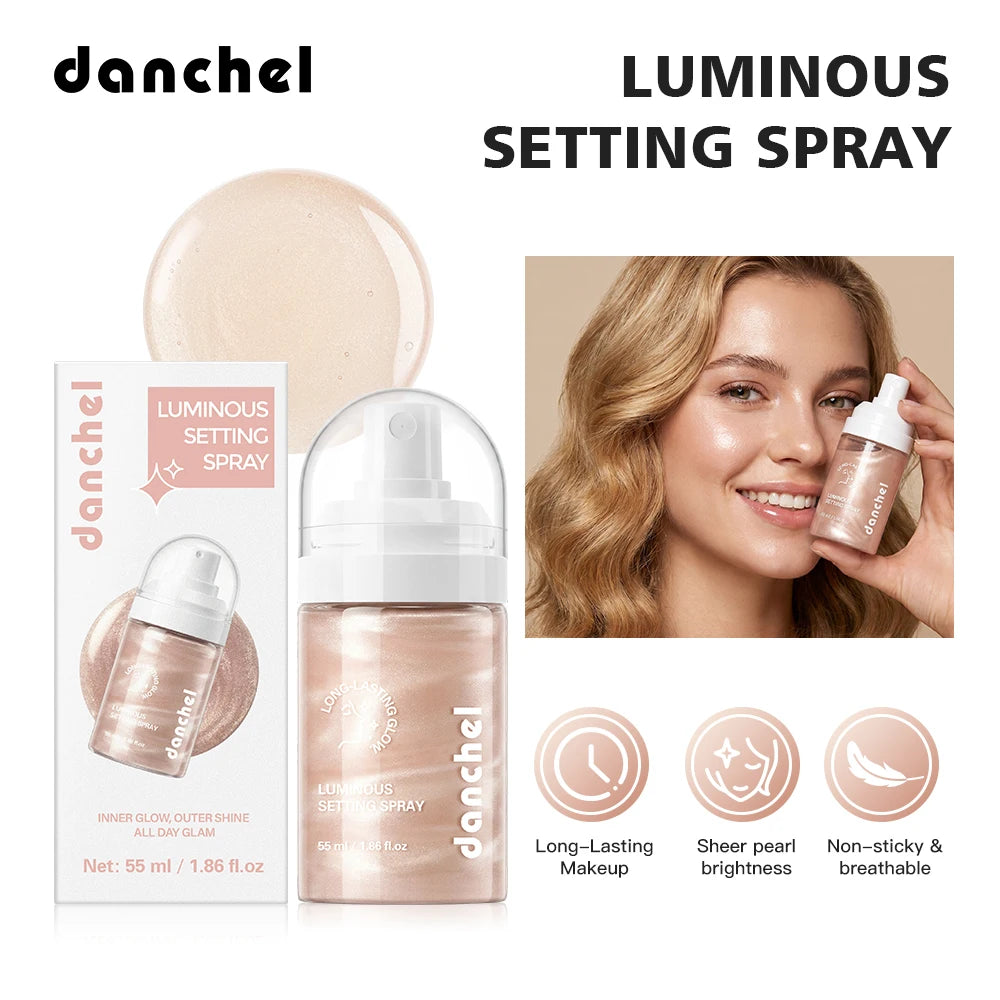 Luminous Setting Spray Instantly Boosts Skin Dewy Plump-looking Lasting Hydration Face Makeup Blends Seamlessly Natural Finish - AliExpress 66