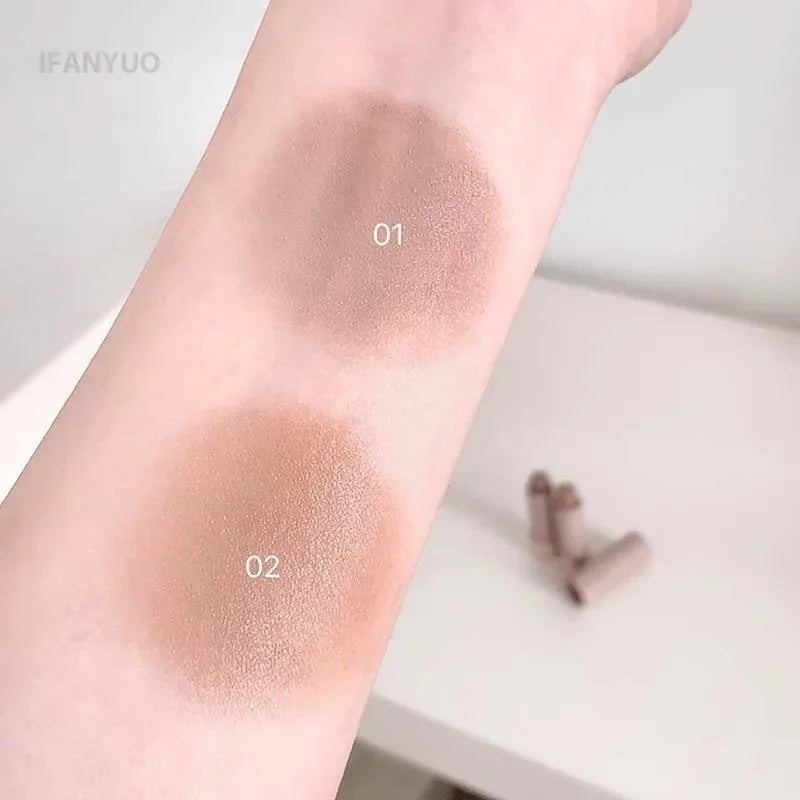 Gray Brown Bronzer Contouring Stick Waterproof Cream Texture Moisturizing Shadow Contouring Pen Face Concealer Cosmetics Makeup - AliExpress 66