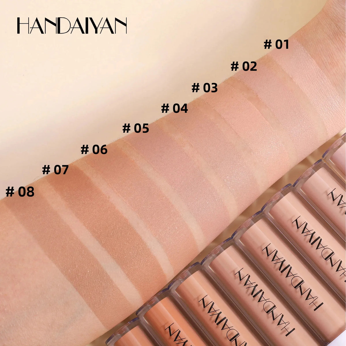 8 Colors High Coverage Liquid Concealer Waterproof Long Lasting Non Drying Cover Acne Dark Circles Foundation Makeup Corrector - AliExpress 66