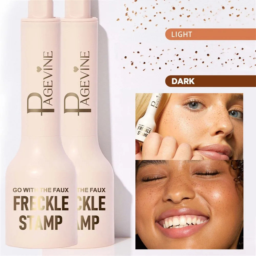 Facial Freckle Stamp Pencil,Natural Makeup for Freckles,Dark Spots, Moles,Waterproof,not easy to fade Concealer,Feminine Contour