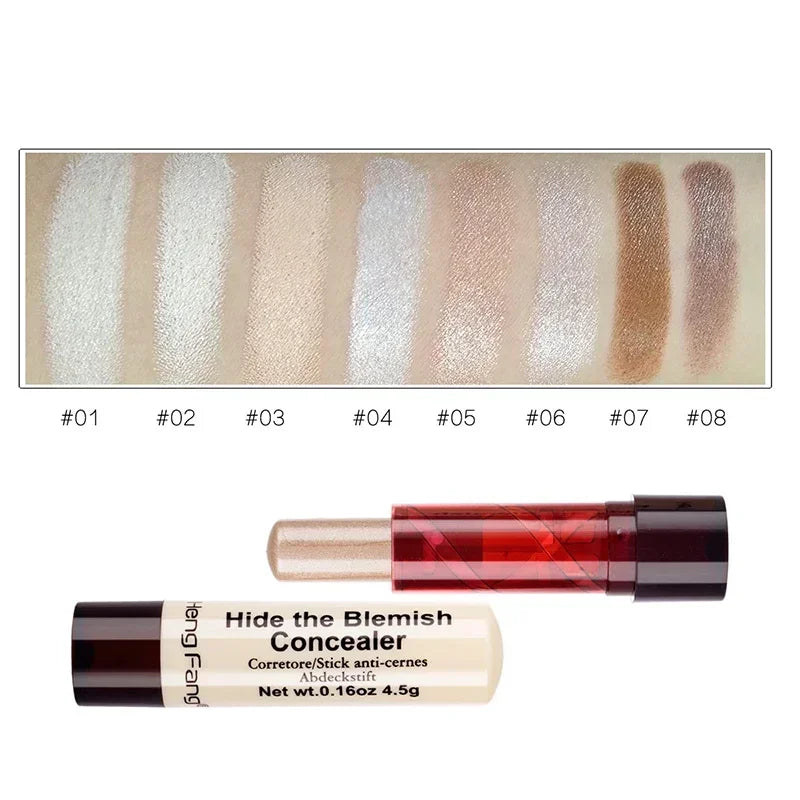 Hot Makeup Face Blush Contour Highlighter Stick Foundation Dark Circles Corrector Bronzer Base Concealer Pencil Face Foundation - AliExpress 66