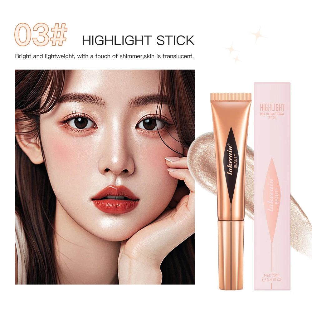 Multi-use Stick Bronzer Blusher Beauty Highlighter Blush Liquid Face Bronzer Natural Contouring Wand Stick Applicator Makeup - AliExpress 66