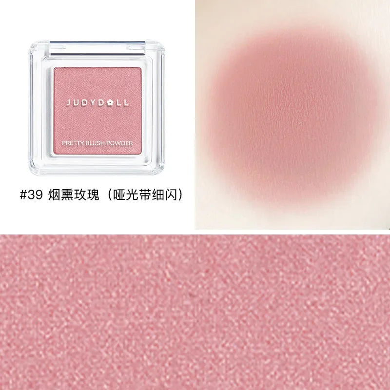 Judydoll Monochrome Blush Portable Silky Cream Multipurpose Blusher Long Lasting Nude Natural Brighten Skin Tone Makeup Cosmetic - AliExpress 66