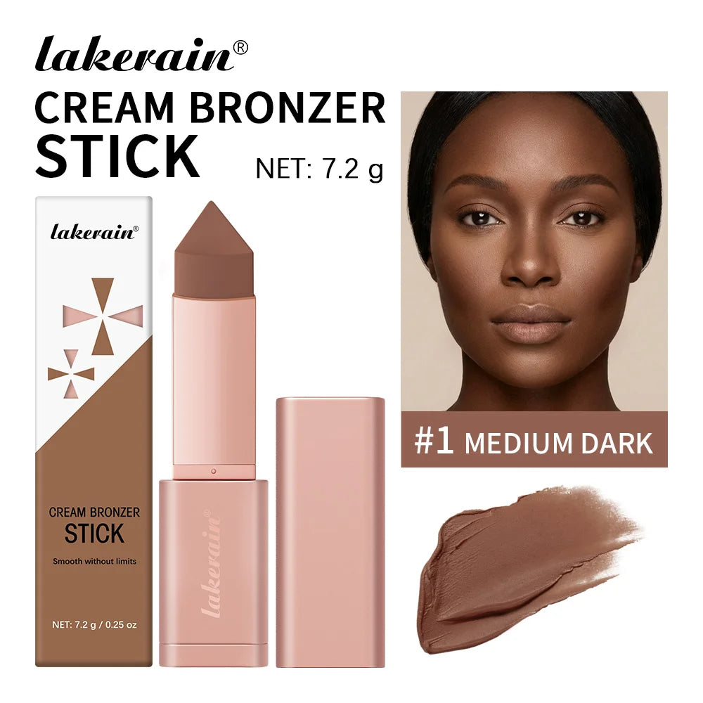 2 IN 1 Cream Bronzer And Contour Stick Waterproof Highly Pigmented Instant Depth & Dimension Contouring Face Makeup Cosmetics - AliExpress 66