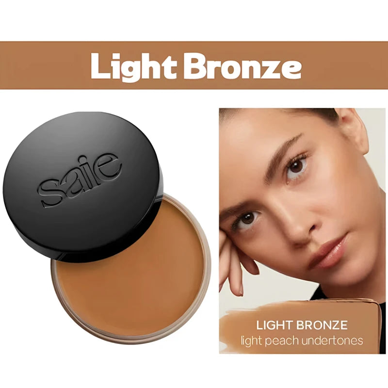 Latest Style Saie Liquid Powder Blusher Liquid High Gloss Gel Face Contour Antique Copper Paste Long-lasting Natural Cosmetic - AliExpress 66