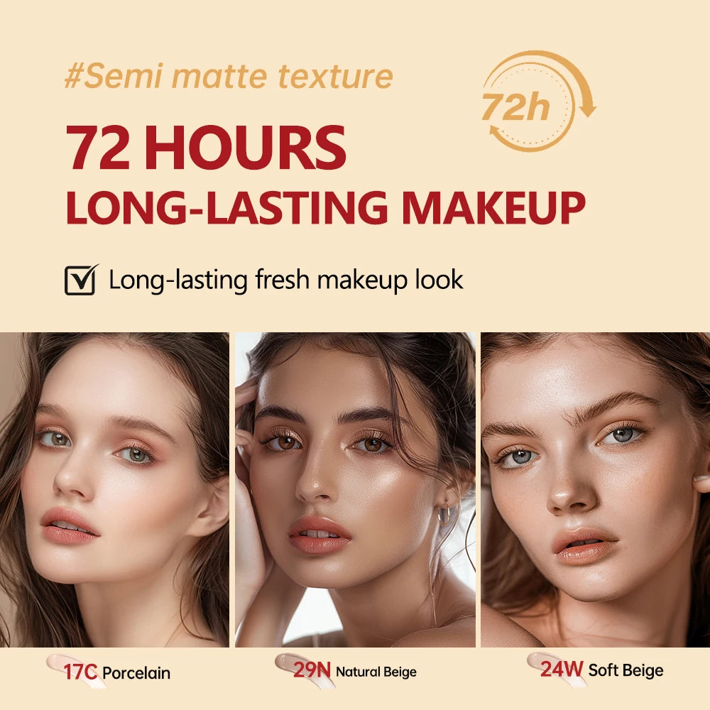 Waterproof Cushion Foundation Refill Long-lasting High Coverage Foundations Korean Makeup CC Cream Foundation Tone Up Cream - AliExpress 66