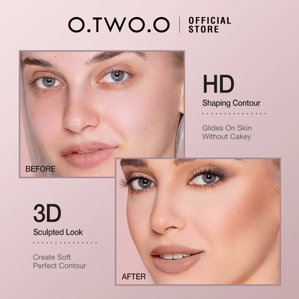 O.TWO.O Contour Stick Cream Long-wear Lightweight Brighten Stick Easy to Sculpt Face Concealer Bronzer Contouring Makeup Pen - AliExpress 66
