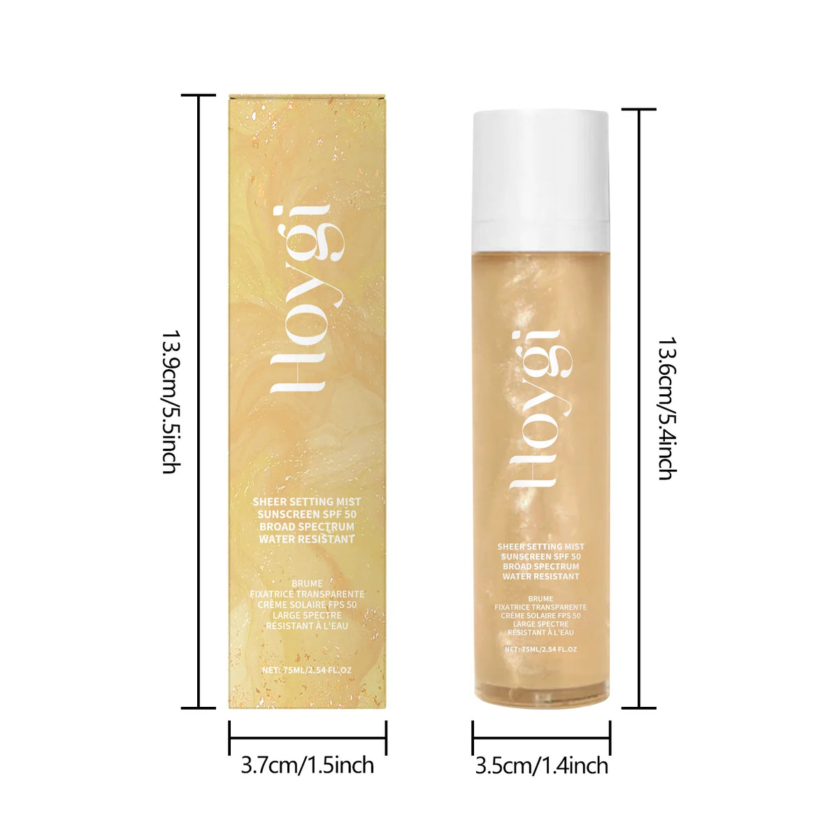 Spf 50+ Makeup Setting Spray Oil Control Natural Refreshing Waterproof Lasting Makeup Fixer Sun Protection Face Mist Cosmetics - AliExpress 66