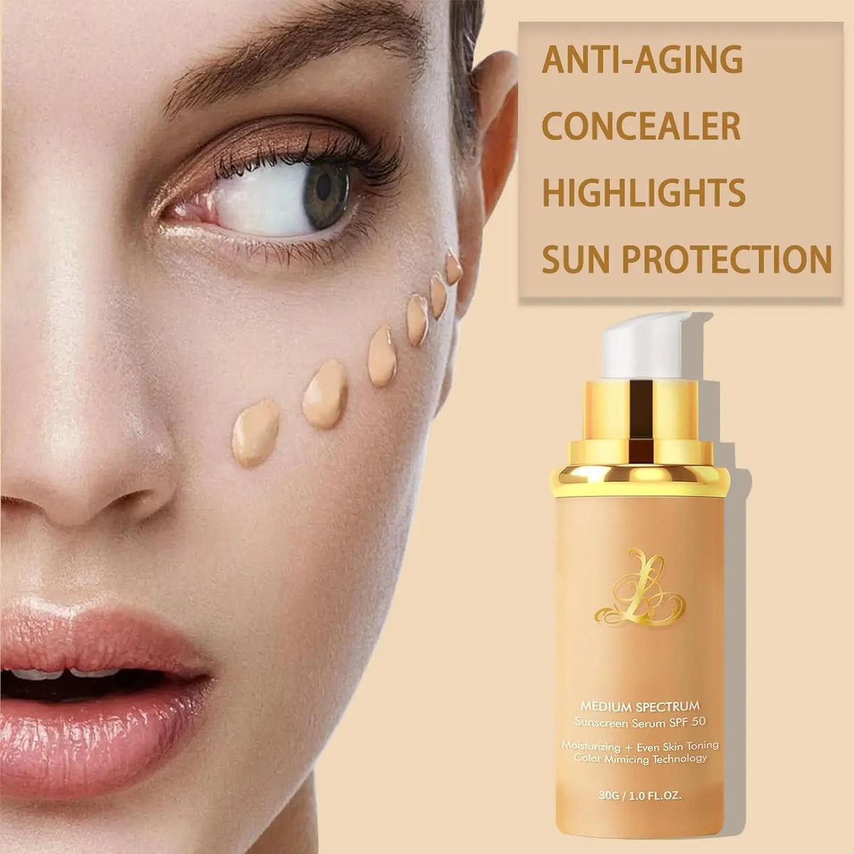 4 in 1 Color Changing Foundation Hydrating Color Changing Foundation Makeup Concealer Sun Protection Longwearing & Waterproof - AliExpress 66