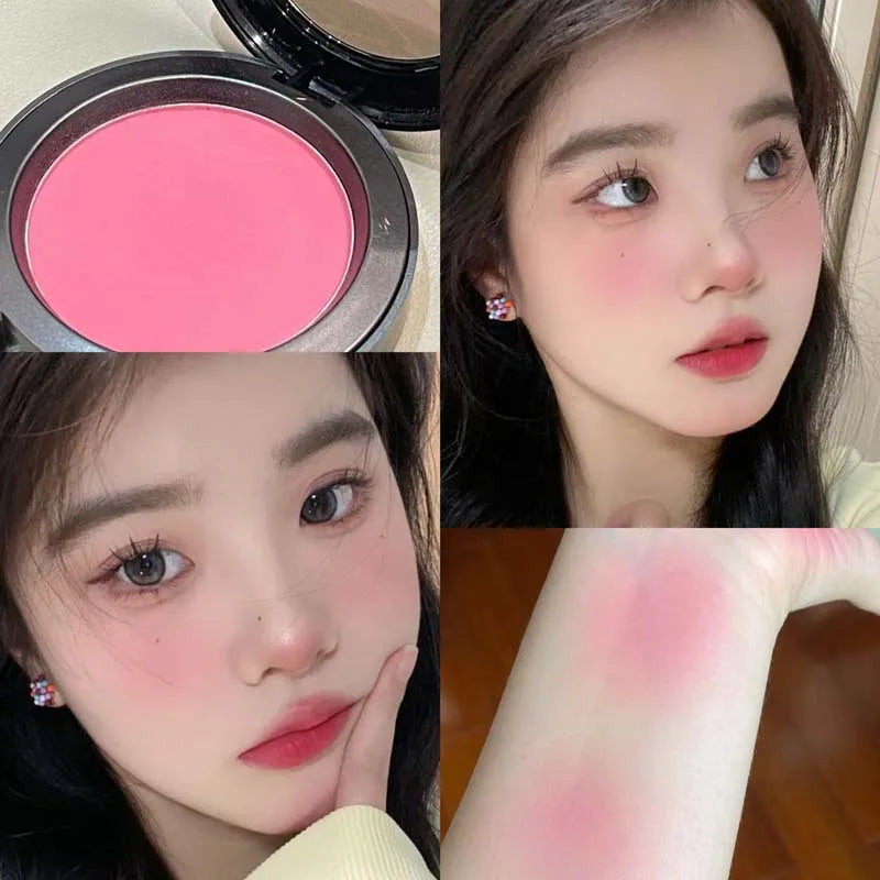 Herorange Single Blush Low Saturation Matte Finish Dual Use Blush Contour for Daily Bare Face Makeup - AliExpress 66