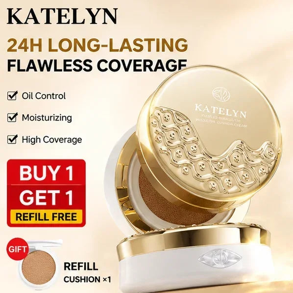 KATALYN Whitening BB Cream Foundation Cream for Face Makeup Concealer Air Cushion for Girl Make Up Facial Beauty