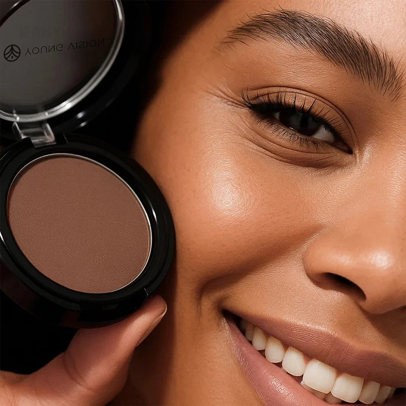Dark Skin Matte Mineral Finishing Bronzer Contour Oil-control Long-lasting 5IN1 Hairline Concealer Nose Shadow Powder Palette - AliExpress 66