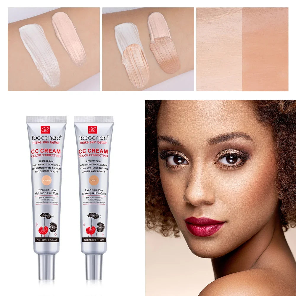 CC Cream for Face Concealer Makeup Foundation Concealer Full Coverage Cosmetics Base Female Cc Moisture erborian - AliExpress 66