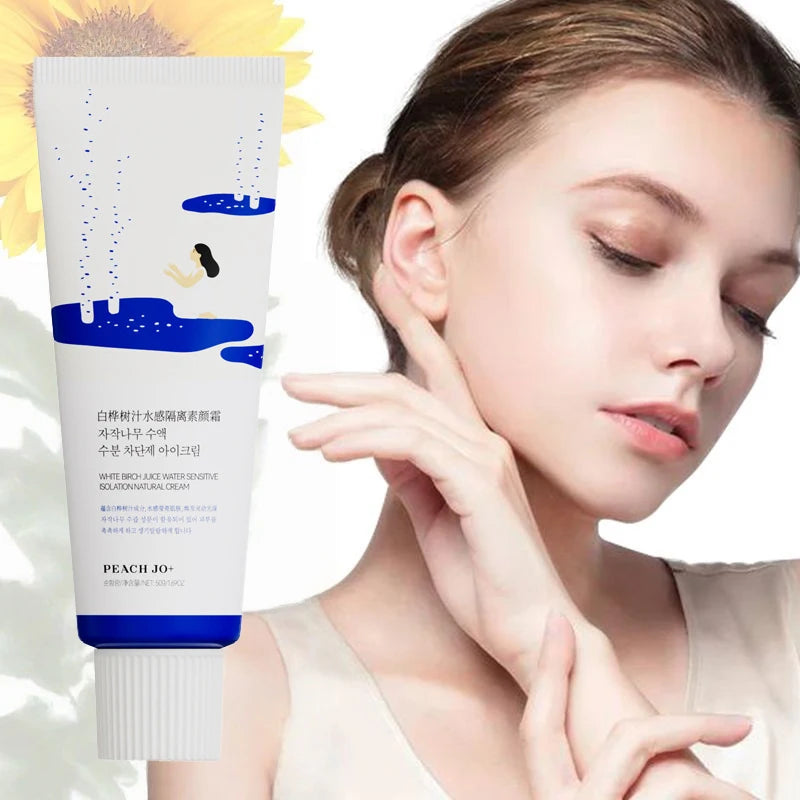 Peach Jo+ Birch Sap Primer Face Cream, Lightweight Daily Moisturizer To Prep Skin, Natural Finish Cream For All Skin Types - AliExpress 66