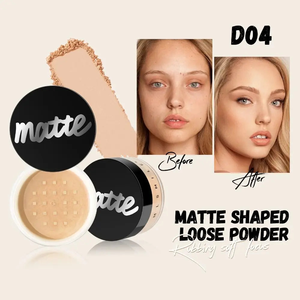 New 4 Colors Matte Loose Powder Breathable Long-Lasting Facial Powder Oil-Control Skin Finish Setting Powder Face Makeup - AliExpress 66