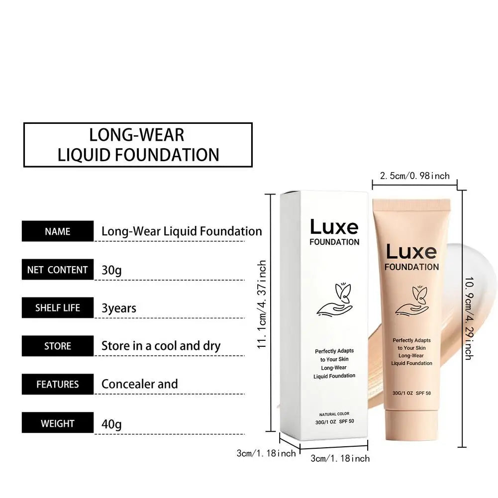 Luxe Magic Color Changing Foundation Waterproof Sweatproof Natural Coverage Non-Fade Long Lasting Moisturizing Cream - AliExpress 66