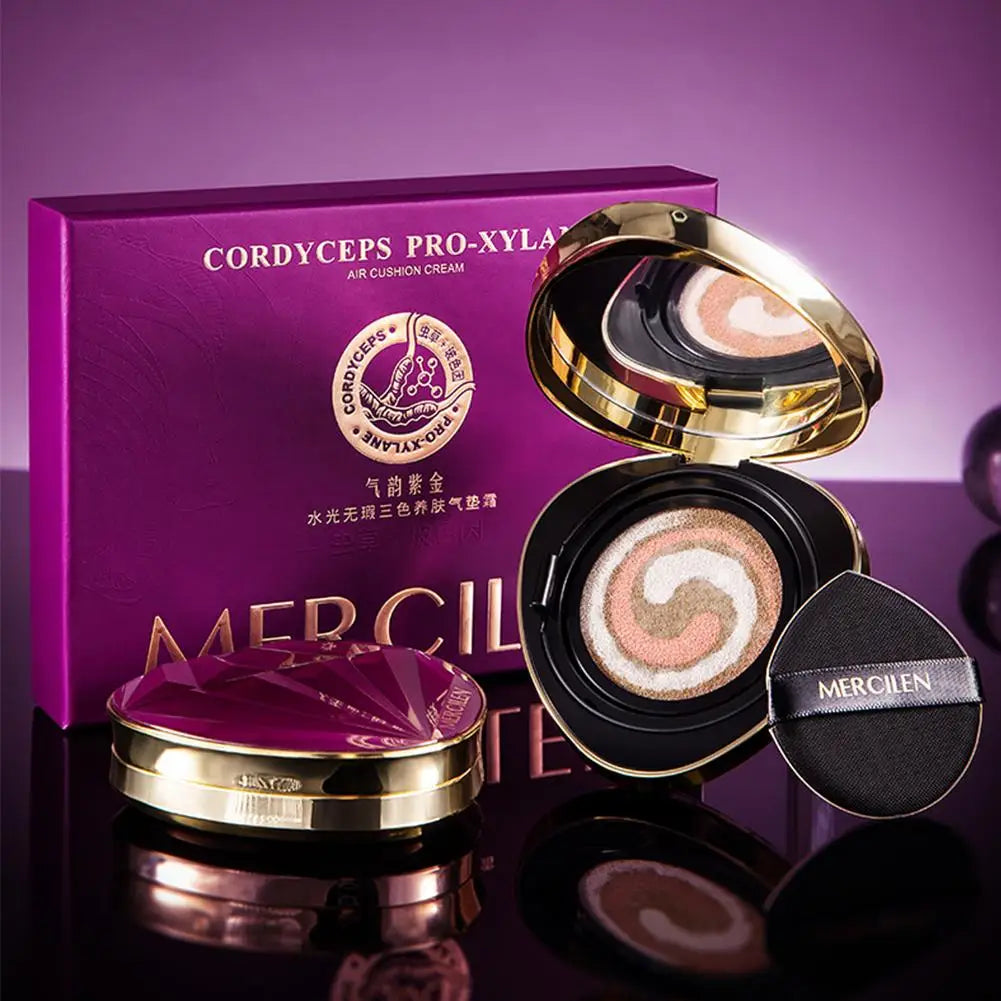 1/2PCS 3 Colors Air Cushion Plant Nourishing Skin Concealer Oil Control Moisturizing Foundation Isolating Cream Beauty Shrink Po - AliExpress 66