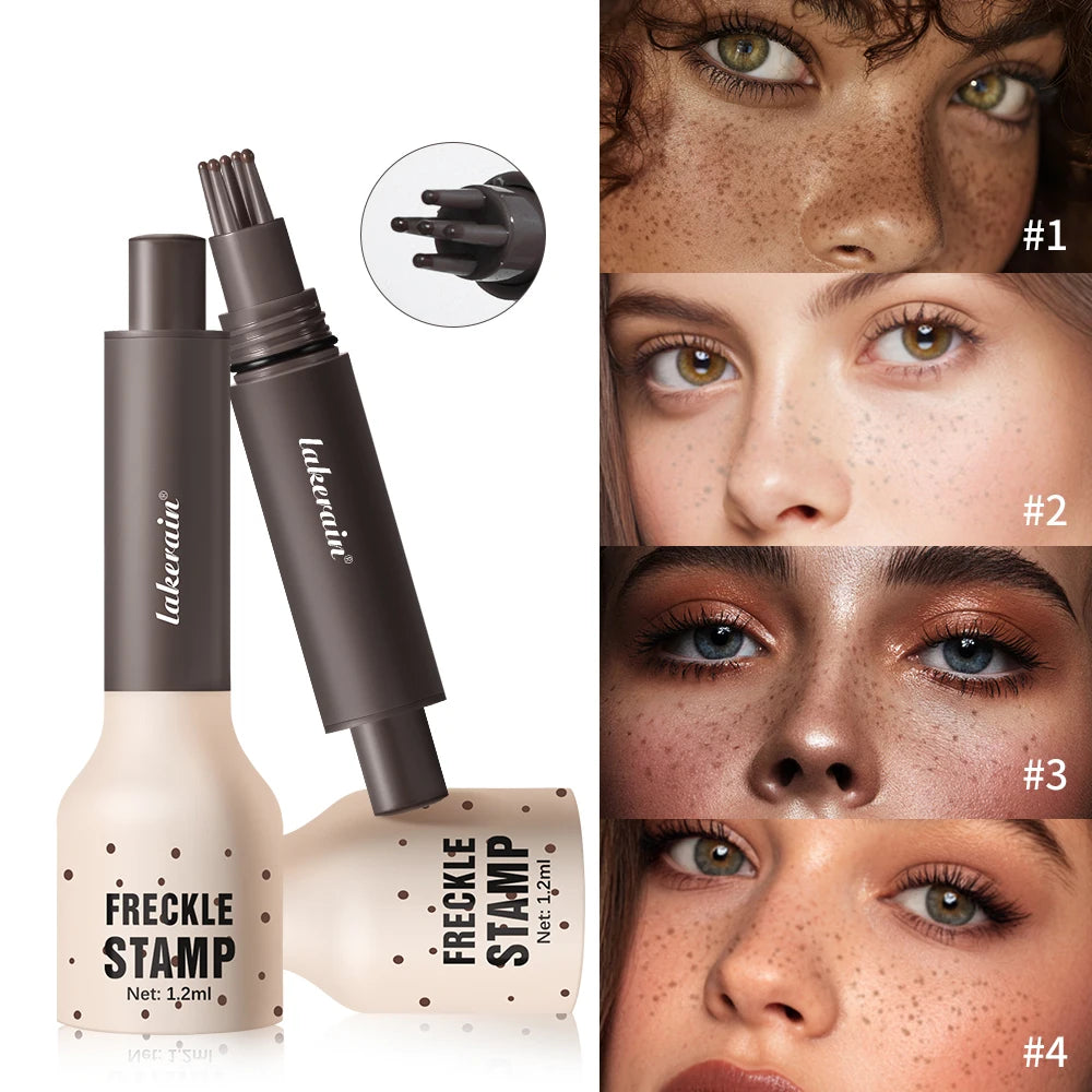 Waterproof Freckle Stamp Pen Liquid Air Cushion Five Point Head Natural Simulation Fake Spot Dot Makeup Tool - AliExpress 66